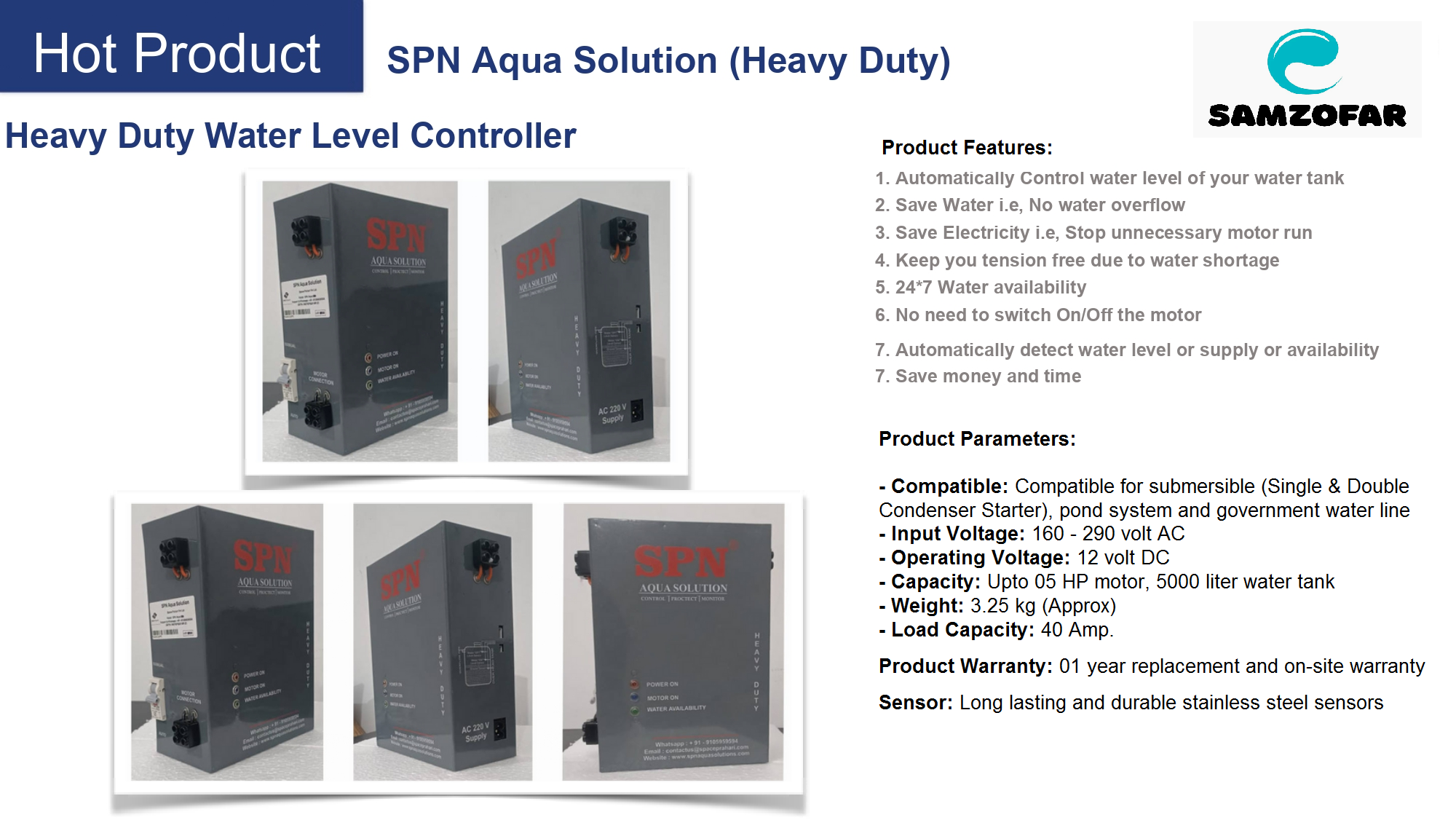 Heavy Duty Features Heavy Duty Features